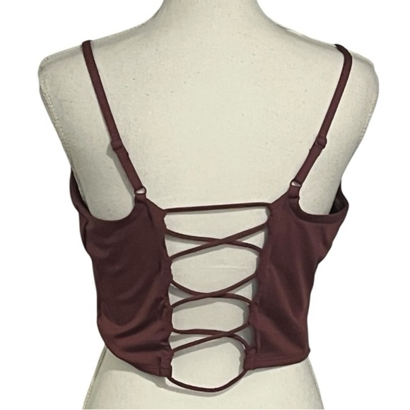 PINK bundle athletic Crop Top/sports bras size XXL EUC - Picture 3 of 13